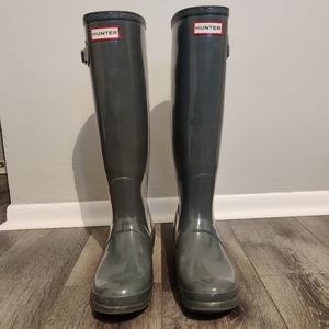 **PRICE DROP** Hunter Tall Gloss Boots